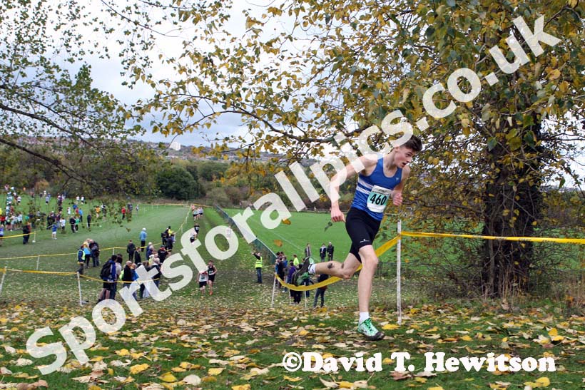 Under-17 men Green 460 North East Harrier League, Blaydon. Photo: David T. Hewitson/Sports for All Pics
